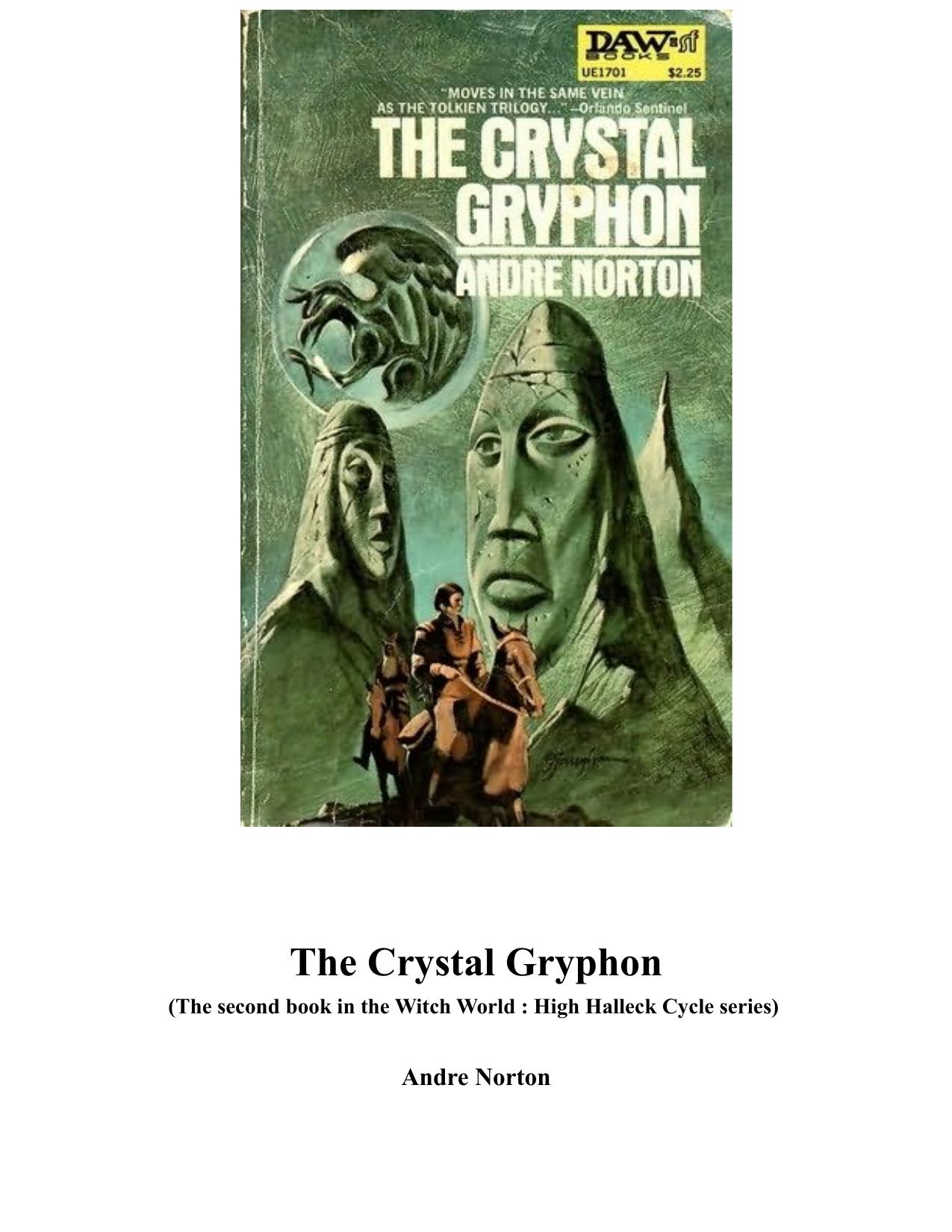 The Crystal Gryphon by Andre Norton