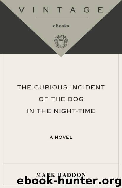 The Curious Incident of the Dog in the Night-Time by Simon Stephens & Mark Haddon
