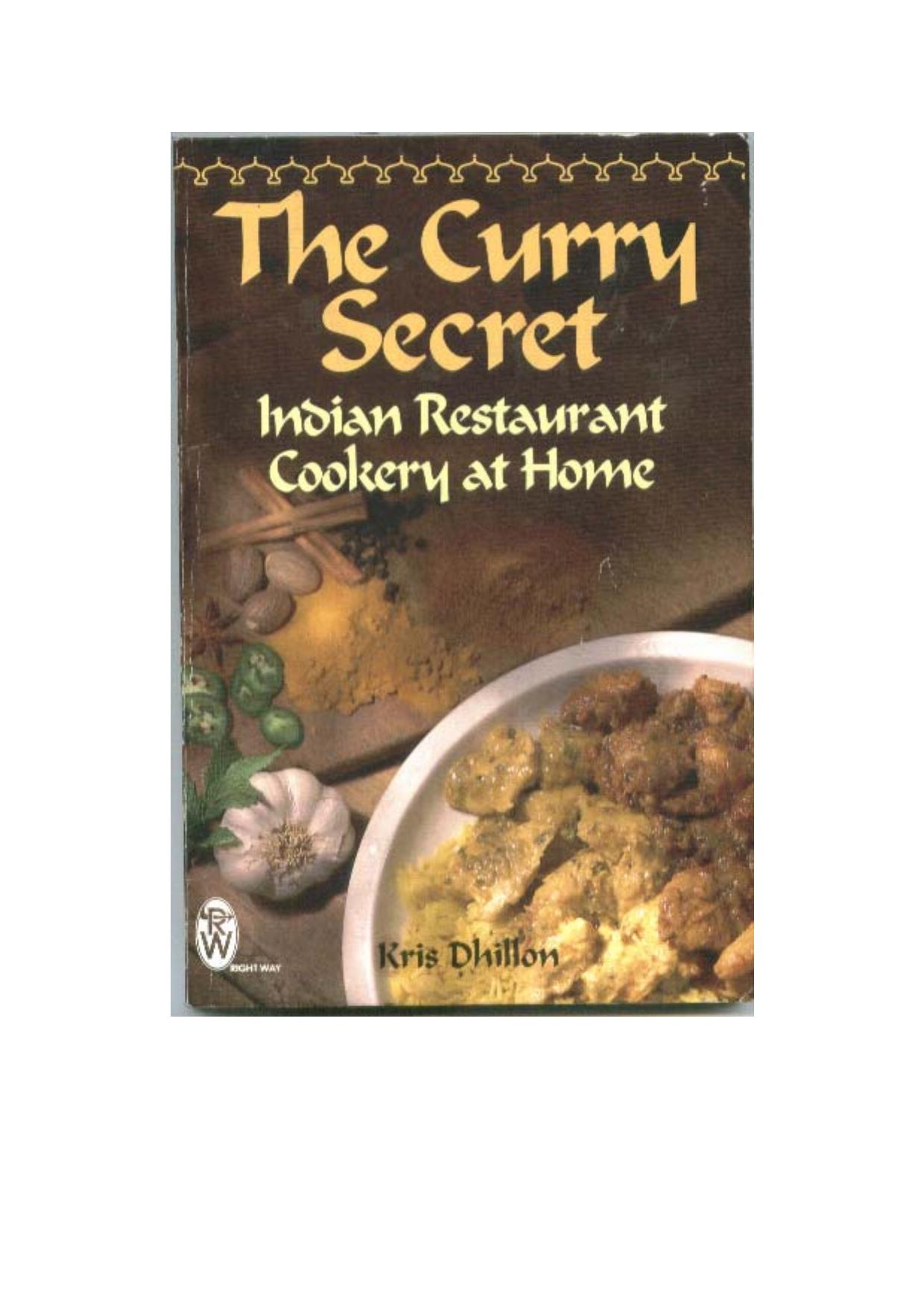 The Curry Secret by Kris Dhillon