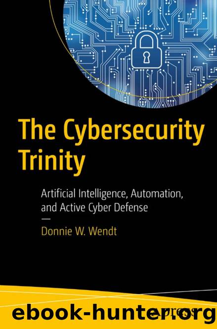 The Cybersecurity Trinity  Artificial Intelligence, Automation, and Active Cyber Defense by Donnie W. Wen by Unknown