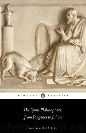 The Cynic Philosophers (Penguin Classics) by Lucian & Diogenes Of Sinope & Julian