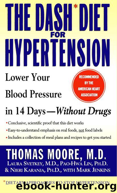 The DASH Diet for Hypertension by Jenkins Mark & Moore Thomas J