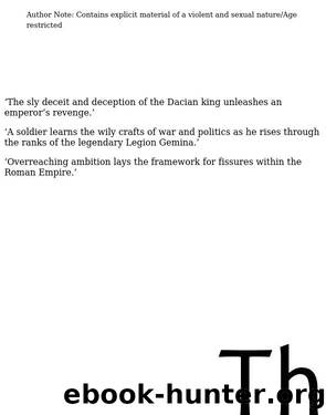 The Dacian Enigma (Vialegio Book 1) by Unknown