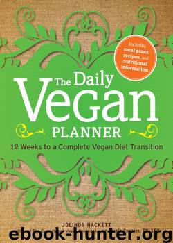 The Daily Vegan Planner by Jolinda Hackett