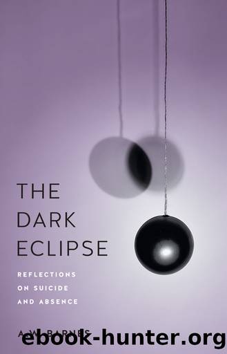 The Dark Eclipse: Reflections on Suicide and Absence by A.W. Barnes