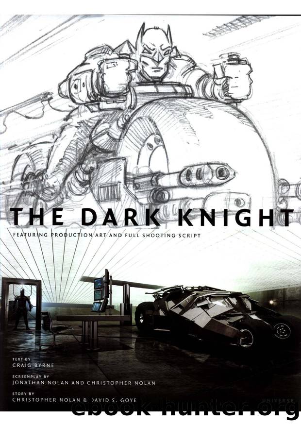 The Dark Knight Featuring Production Book and Full Shooting Script by Unknown