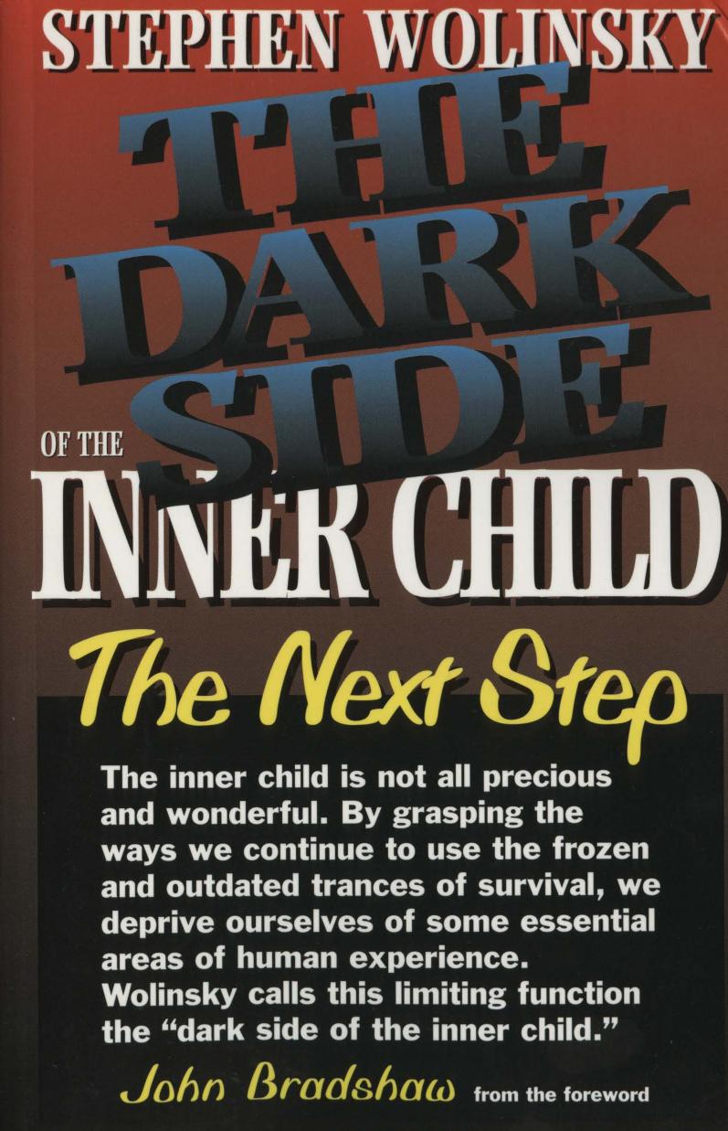 The Dark Side of The Inner Child: The Next Step by Stephen Wolinsky