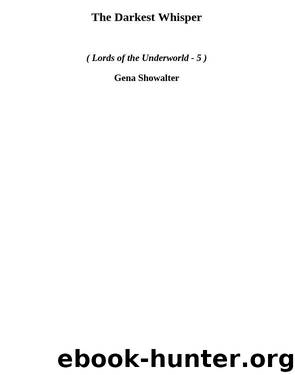 The Darkest Whisper (lotu-5) by Gena Showalter