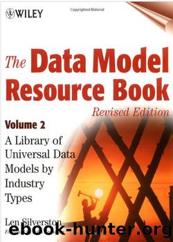 The Data Model Resource Book Revised Edition Volume 2: A Library of Universal Data Models by Industry Types (for . .) by Robert M. Elliott