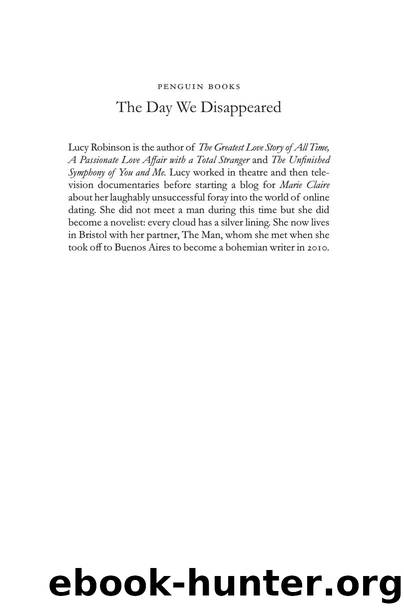 The Day We Disappeared by Lucy Robinson