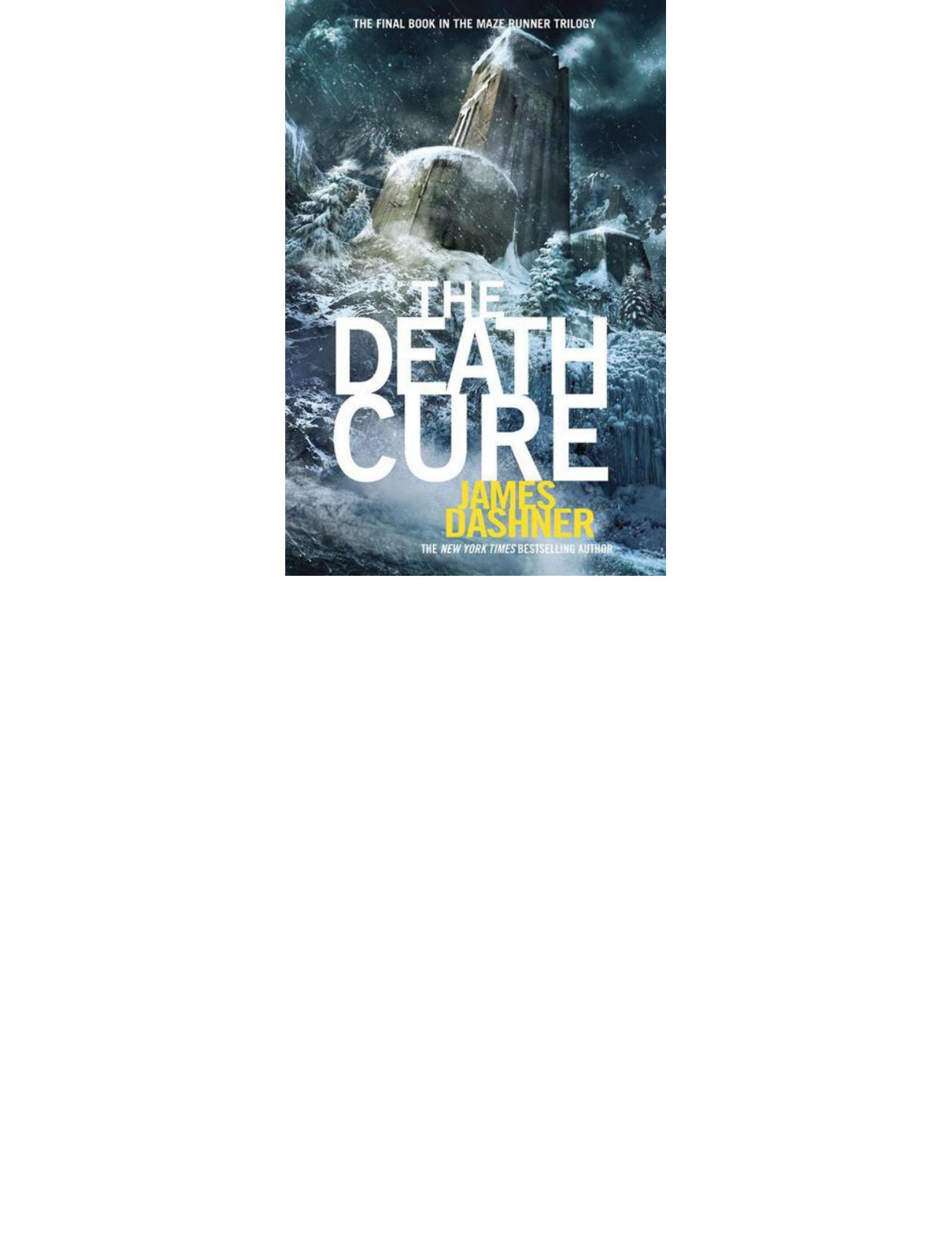 The Death Cure by James Dashner