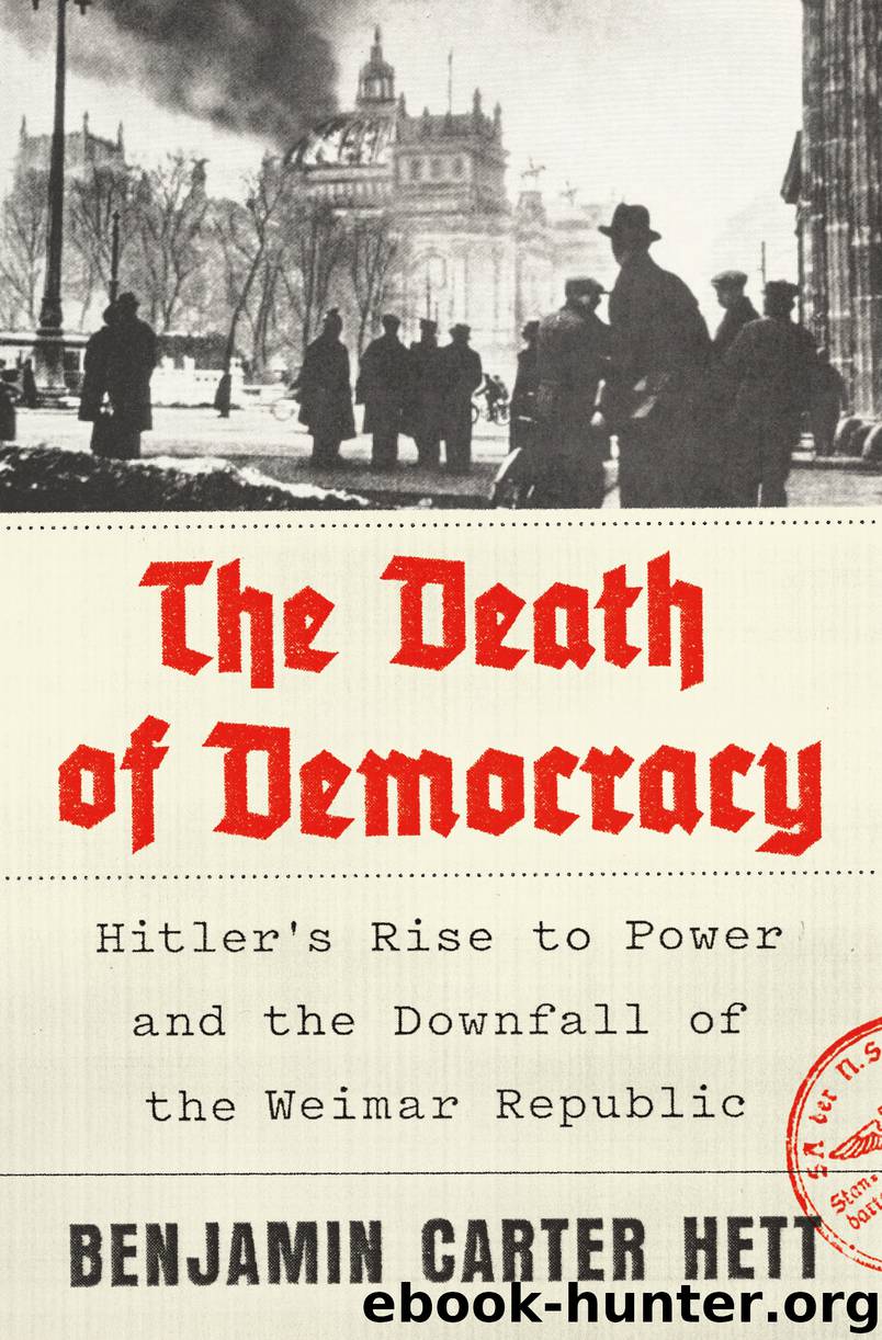 The Death of Democracy by Benjamin Carter Hett