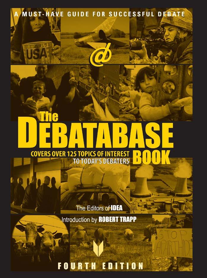 The Debatabase Book by Various