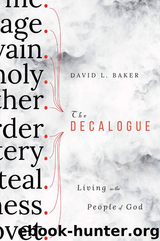 The Decalogue by Baker David L.;