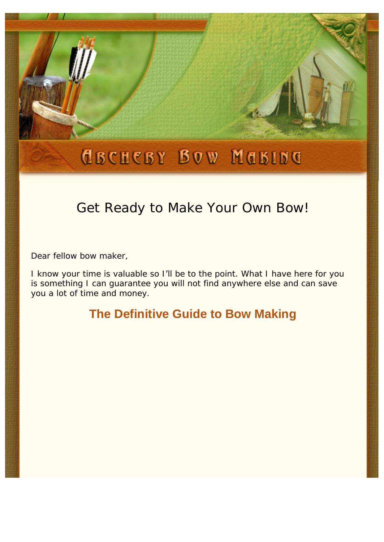 The Definitive Guide To Bow Making. by Best of Kuszter's Collection