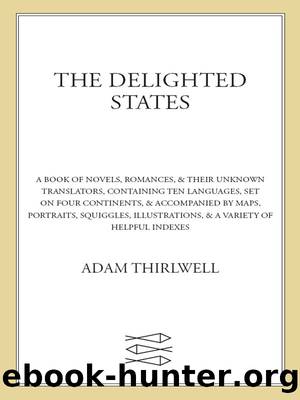 The Delighted States by Adam Thirlwell