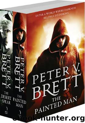 The Demon Cycle Series Books 1 and 2: The Painted Man, The Desert Spear by Peter V. Brett