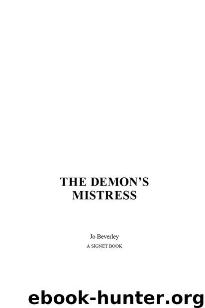 The Demon's Mistress by Jo Beverley