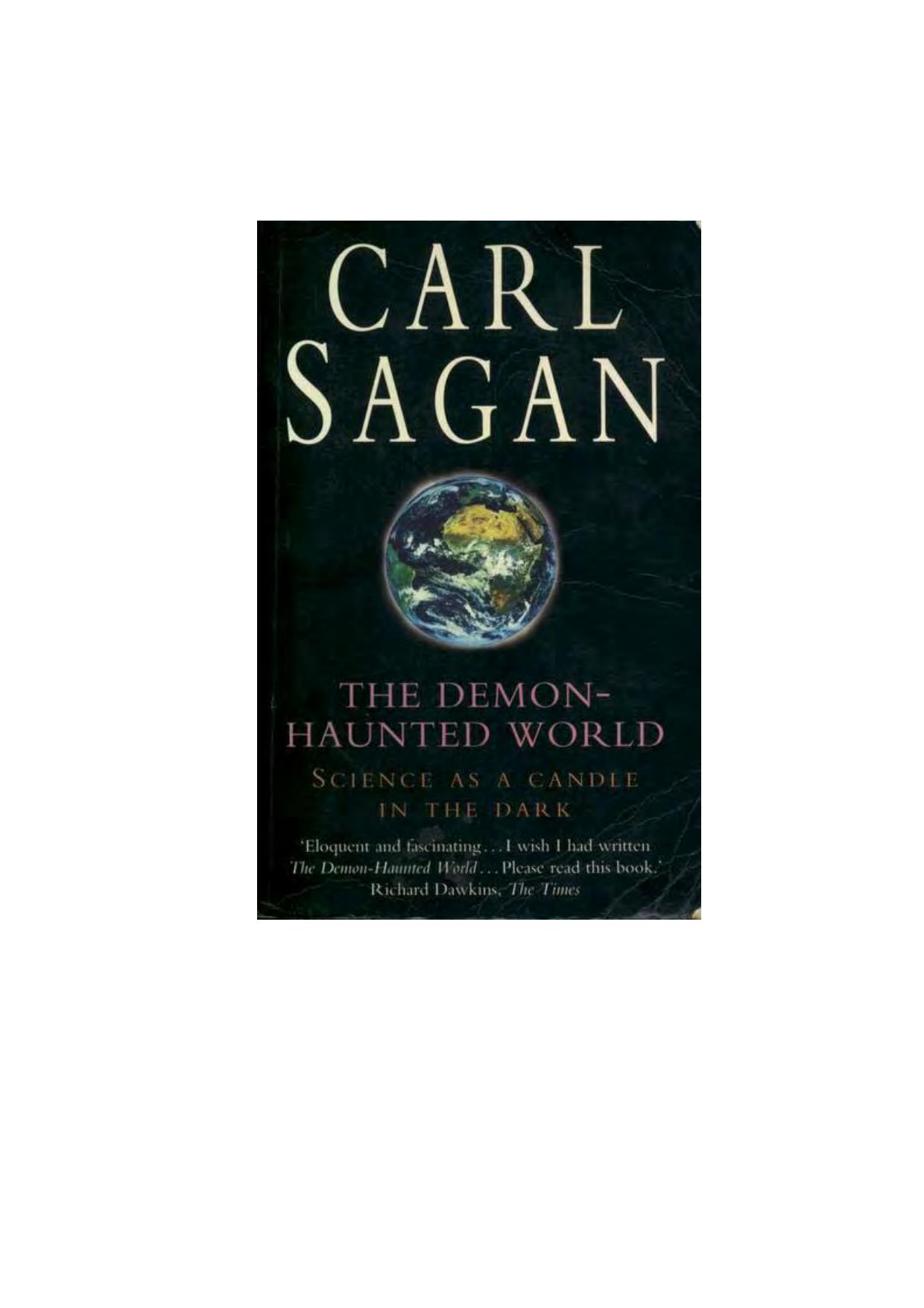 The Demon-Haunted World by Carl Sagan