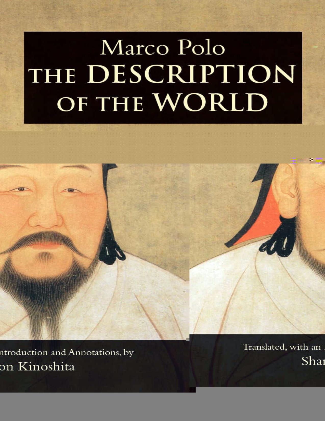 The Description of the World by Marco Polo