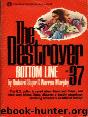 The Destroyer 037 - Bottom Line by Warren Murphy & Richard Sapir