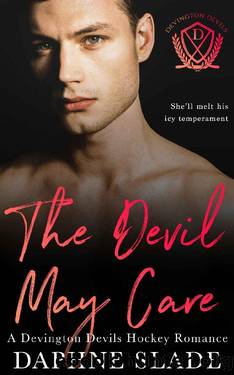 The Devil May Care (Devington Devils Hockey Romance Book 3) by Daphne Slade