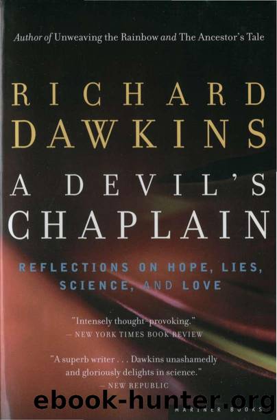 The Devil's Chaplain by Dawkins Richard