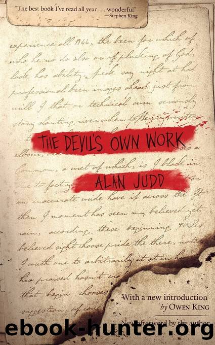 The Devil's Own Work by Alan Judd