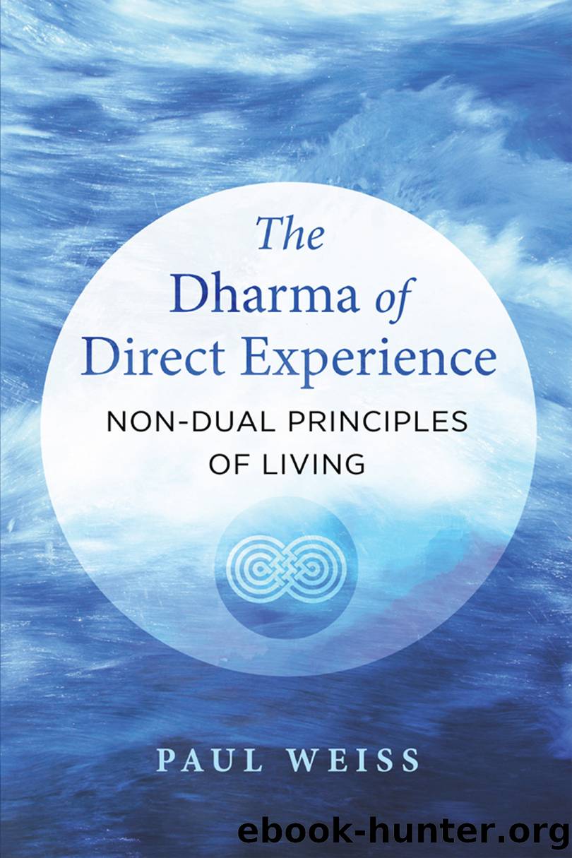 The Dharma of Direct Experience by Paul Weiss