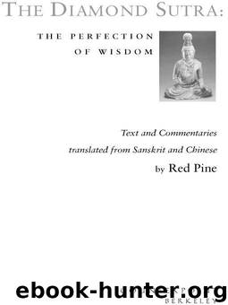 The Diamond Sutra by Red Pine