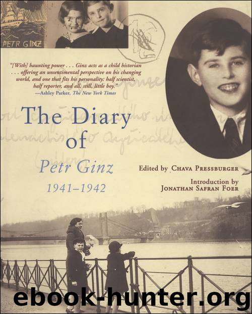 The Diary of Petr Ginz, 1941–1942 by Jonathan Safran Foer