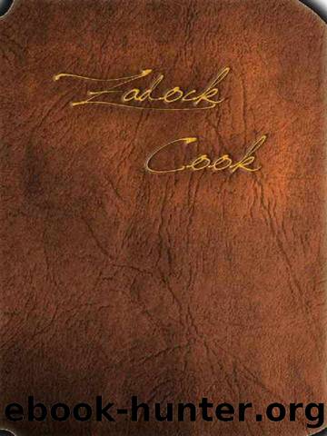 The Diary of Zadock Cook by Leanna McKay