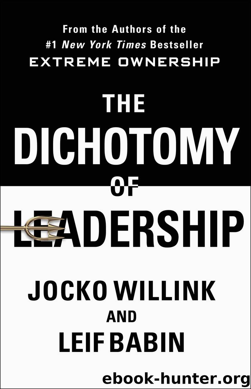 The Dichotomy of Leadership by Jocko Willink