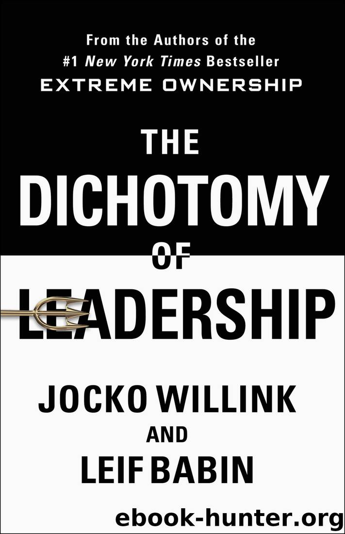 The Dichotomy of Leadership: Balancing the Challenges of Extreme Ownership to Lead and Win by Jocko Willink & Leif Babin