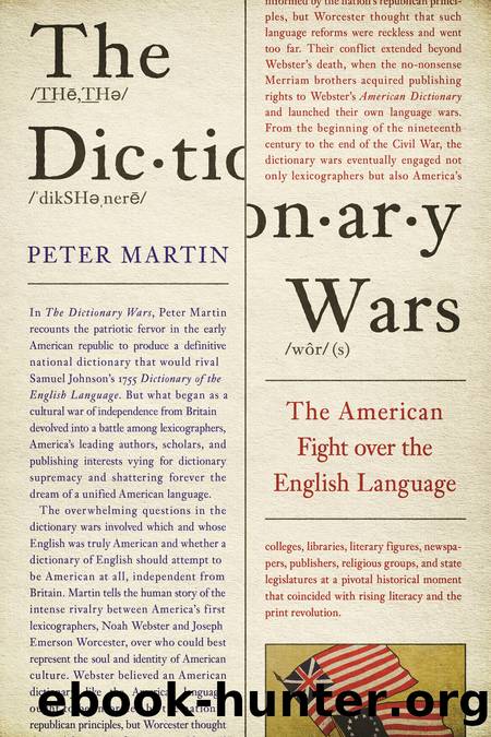 The Dictionary Wars by Peter Martin