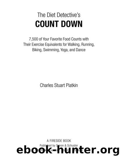The Diet Detective’s Count Down by Charles Stuart Platkin