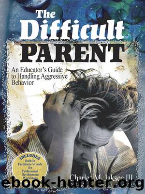 The Difficult Parent by Jaksec Charles M. III;