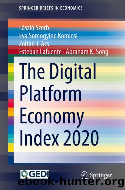 The Digital Platform Economy Index 2020 by László Szerb & Eva Somogyine Komlosi & Zoltan J. Acs & Esteban Lafuente & Abraham K. Song