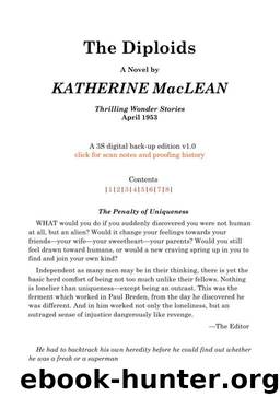 The Diploids by Katherine MaClean