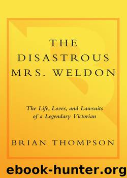 The Disastrous Mrs. Weldon by Brian Thompson