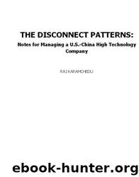 The Disconnect Patterns by Raj Karamchedu