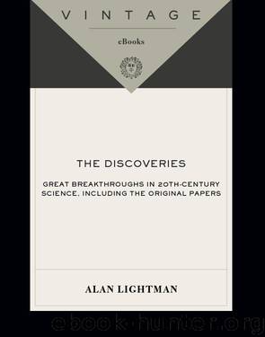 The Discoveries by Alan Lightman