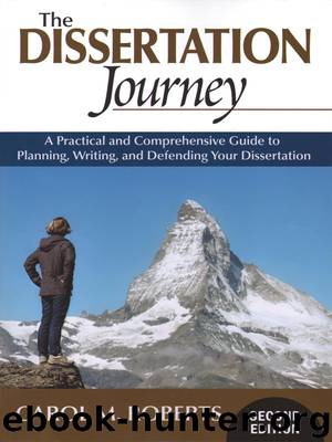 The Dissertation Journey by Carol M. Roberts