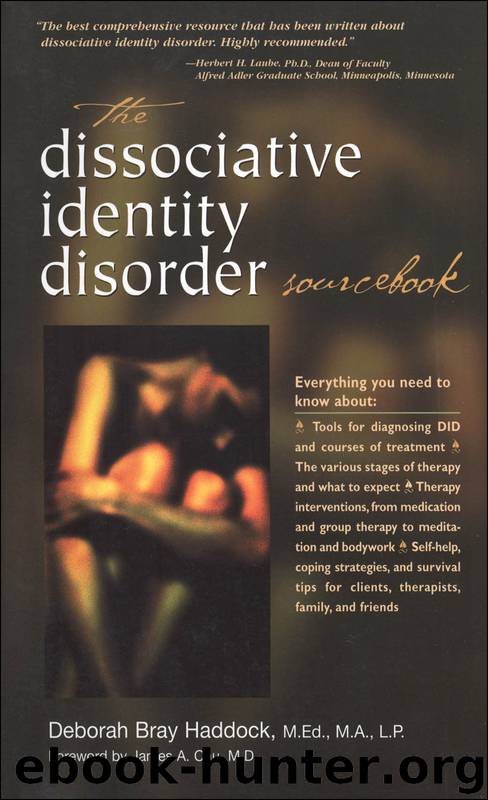 The Dissociative Identity Disorder Sourcebook by Deborah Bray Haddock
