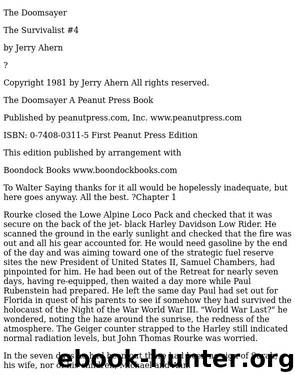 The Doomsayer by Jerry Ahern