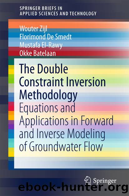 The Double Constraint Inversion Methodology by Wouter Zijl Florimond De Smedt Mustafa El-Rawy & Okke Batelaan