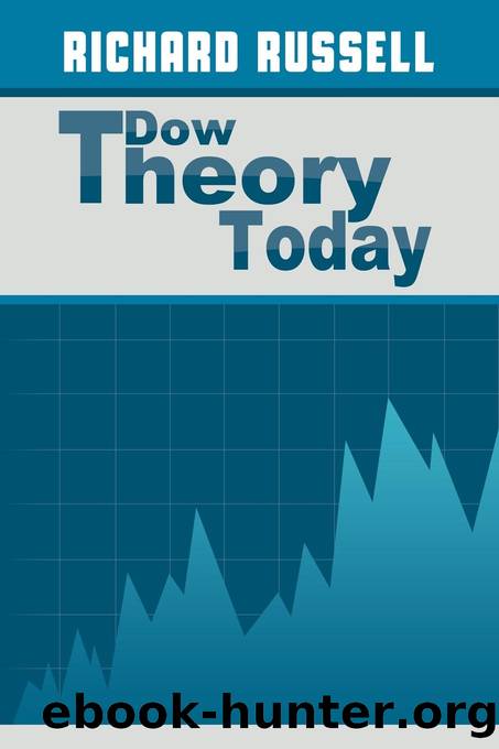 The Dow Theory Today by Richard Russell