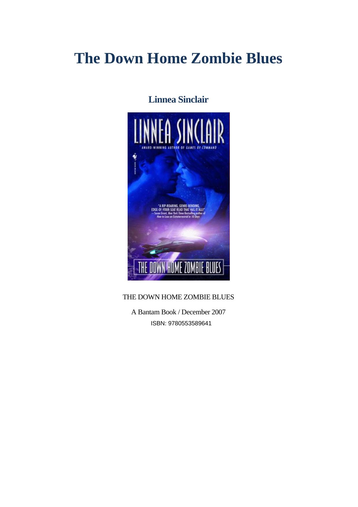 The Down Home Zombie Blues by Linnea Sinclair