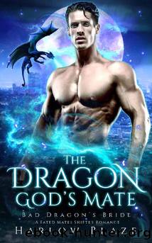 The Dragon Godâs Mate: A Fated Mates Shifter Romance (Bad Dragonâs Bride) by Harlow Blaze