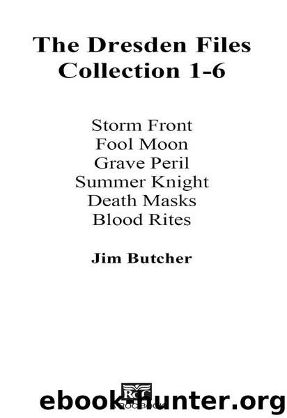 The Dresden Files Collection 1-6 by Jim Butcher